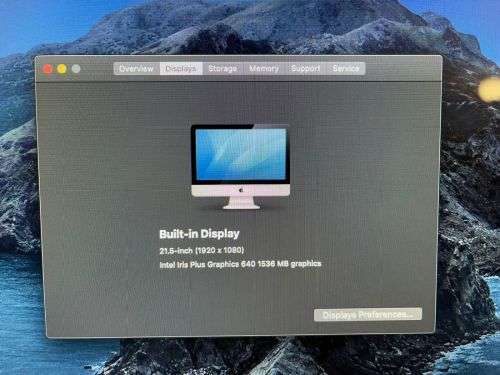 I MAC 2017 , 21.5 INCH DUAL  CORE i5 8GB RAM 1TB HDD MINT  AS NEW WITH MAGIC MOUSE and KEYBOARD