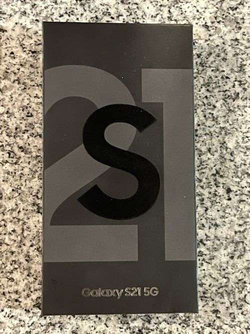 SAMSUNG S21 5G DUAL SIM NEW OPEN BOX