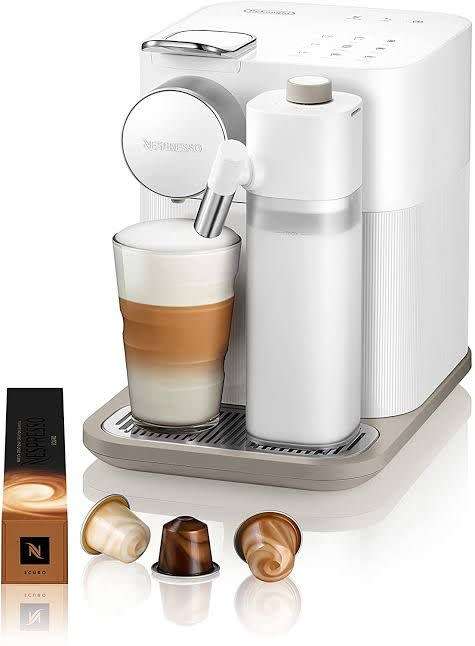 NESPRESSO GRAN LATTISSIMA COFFEE MACHINE - WHITE NEW