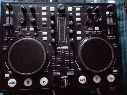 DXN Pro USB MIDI DJ Mixer and Controller With Built In Soundcard MIDI-7