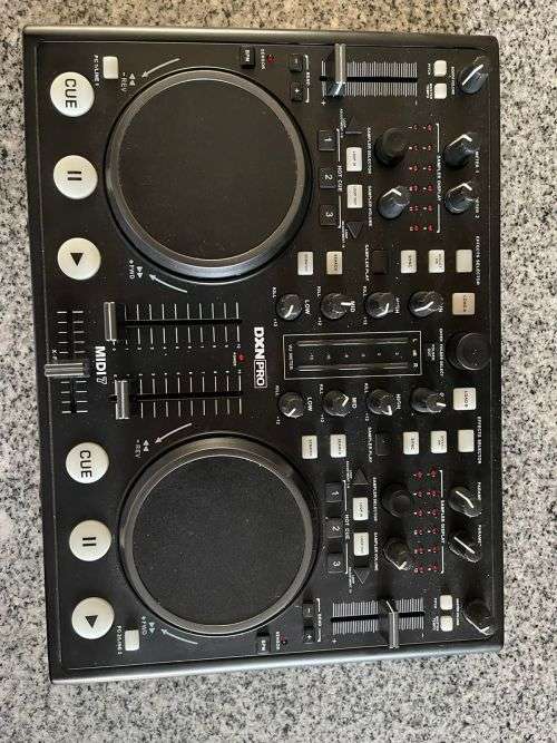 DXN Pro USB MIDI DJ Mixer and Controller With Built In Soundcard MIDI-7