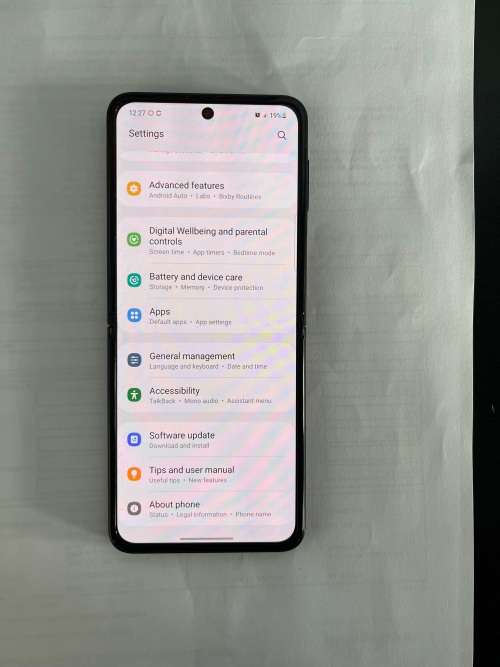 Samsung Galaxy Z Flip 3 5G {256GB, Single  Sim, Black}