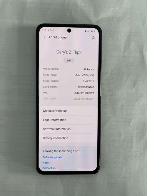 Samsung Galaxy Z Flip 3 5G {256GB, Single  Sim, Black}