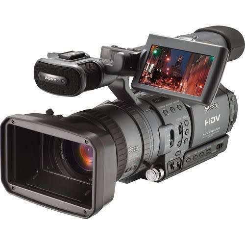 SONY HDV DIGITAL VIDEO CAMCORDER PROFFESSIONAL -HDV 1080i HVR ZIE -MINI DV