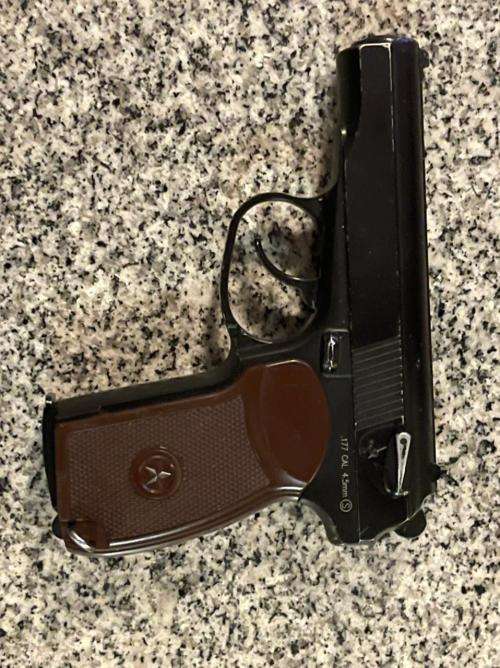 KWC Makarov PM CO2 Gas Pistol 4.5mm Steel BB