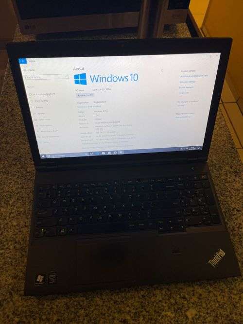 LENOVO T540P CORE i7 16GB RAM  500GB