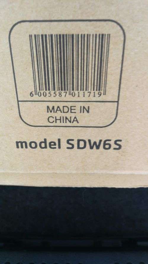 Swan Countertop Dish Washer SDW6S New Sealed