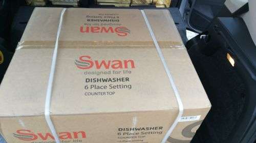 Swan Countertop Dish Washer SDW6S New Sealed