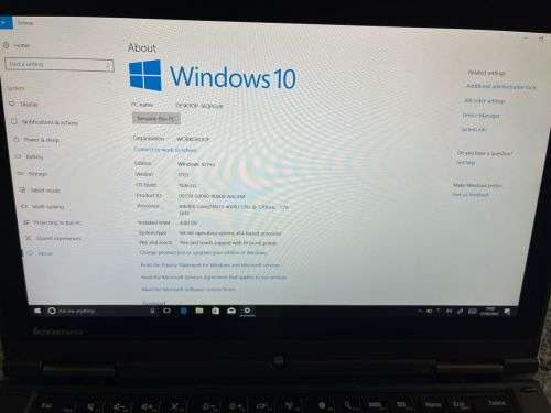 Lenovo Thinkpad X1 Yoga 4th Gen i3 touch 2 in 1 with S pen
