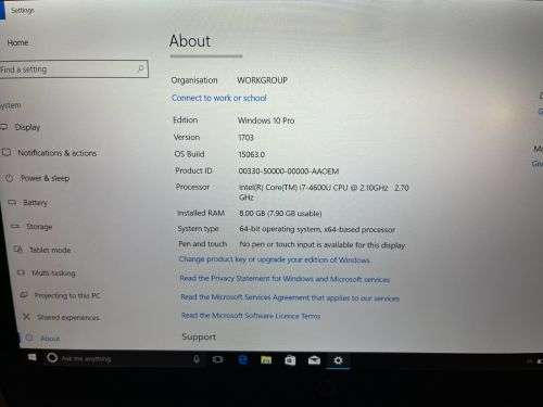 HP EliteBook Folio 1040 G1 BUSINESS ULTRABOOK CORE I7 V PRO MINT CONDITION