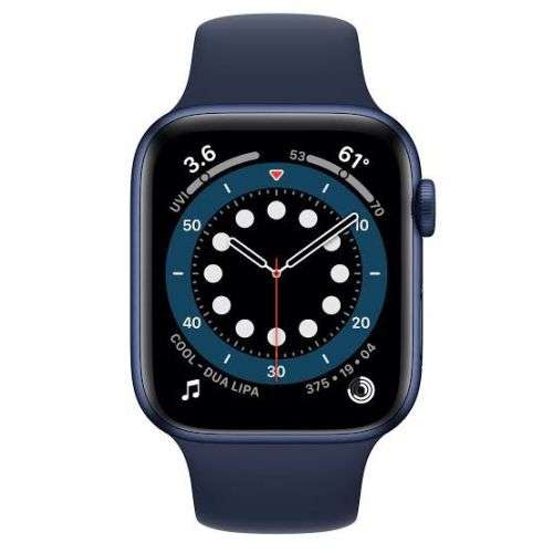 APPLE WATCH SERIES 6 - 44MM - BLUE WITH NAVY SPORTS BAND GPS
