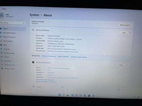 Lenovo ThinkPad T440-4300U IntelCore  i5 Windows 11