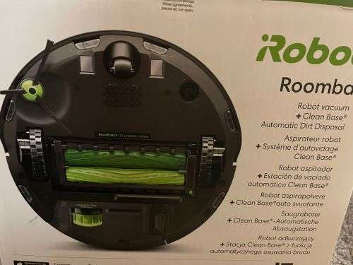 iRobot Roomba J7+ [J755840] Robot Vacuum +Auto Disposal Base New Open Box Retail R16499