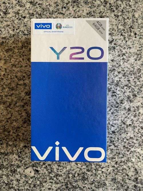 VIVO Y20 V2027 DUAL SIM  OBSIDIAN BLACK NEW OPEN BOX