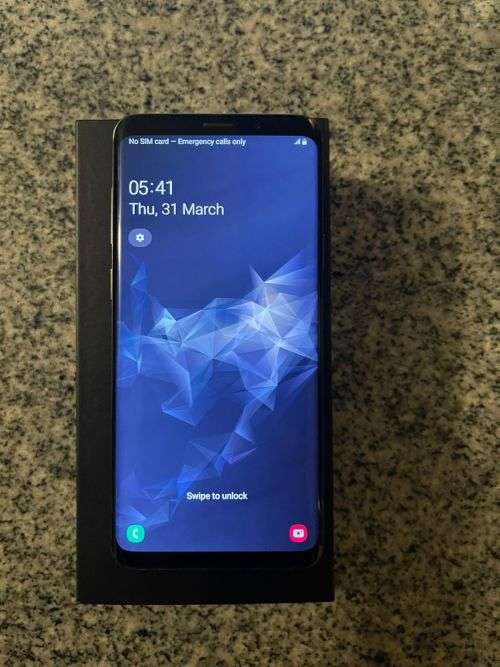 SAMSUNG GALAXY S9+ SINGLE SIM MINT CONDITION