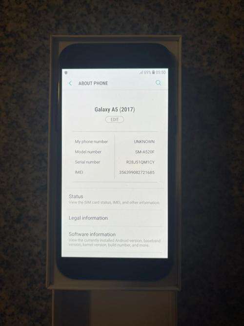 SAMSUNG GALAXY A5 2017