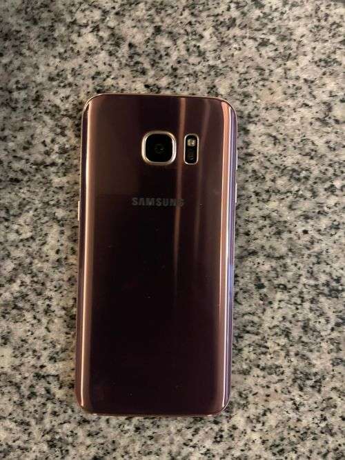 SAMSUNG S7 ROSE GOLD MINT CONDITION