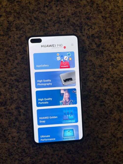 HUAWEI P40 128GB DUAL SIM MINT 10/10 CONDITION