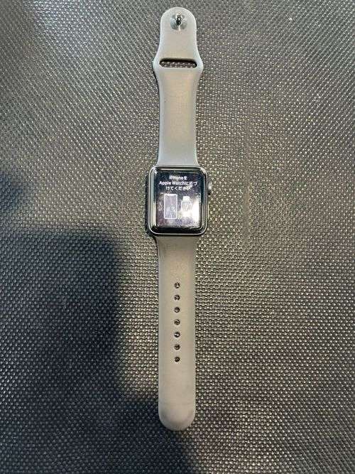 Apple Series 3 watch, 38mm with box and charge cable