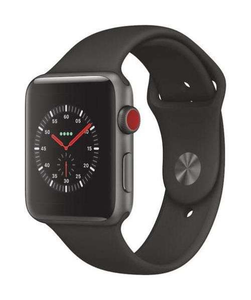 Apple Series 3 watch, 38mm with box and charge cable