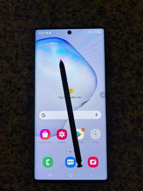 Samsung Galaxy Note 10 PLUS DUAL SIM 12GB RAM 256GB MINT CONDITION IN BOX