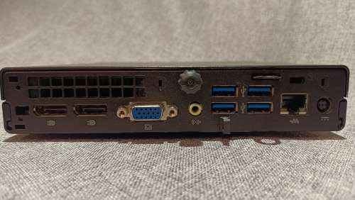 HP EliteDesk 800 G1 DM, Intel i5-4590T@2GHz, 8GB memory, 128GB SATA SSD, WiFi, Windows 11