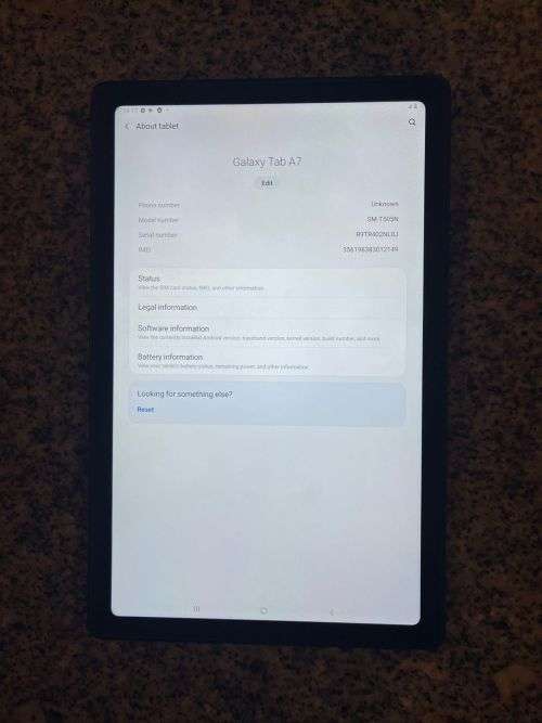 Samsung Galaxy Tab A7 (T505) 10.4` 32GB LTE Mint Condition