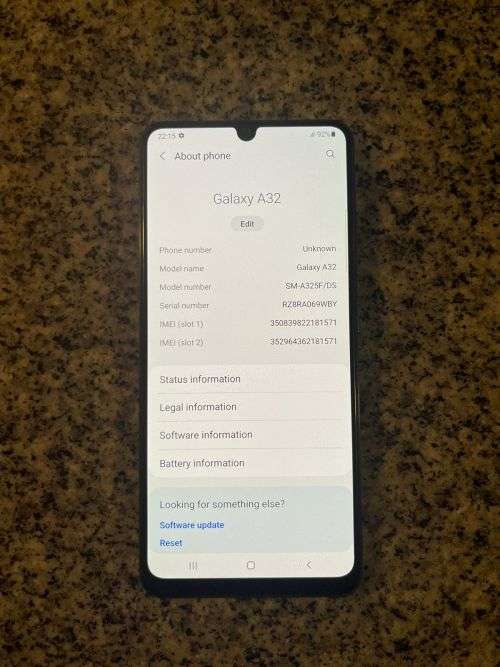 SAMSUNG A32 DUAL SIM