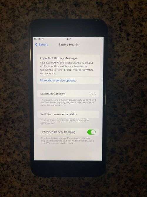 I PHONE 8 PLUS 256 GB NO FINGERPRINT SENSOR