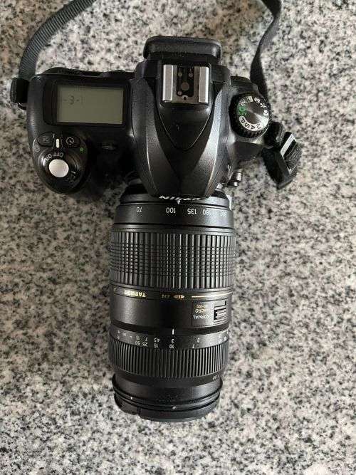 Nikon D50 DSLR Camera with Tamron AF 70-300MM LENSE