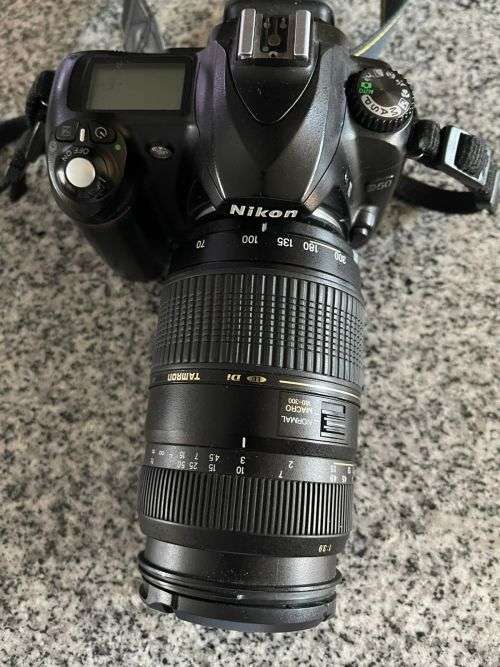 Nikon D50 DSLR Camera with Tamron AF 70-300MM LENSE