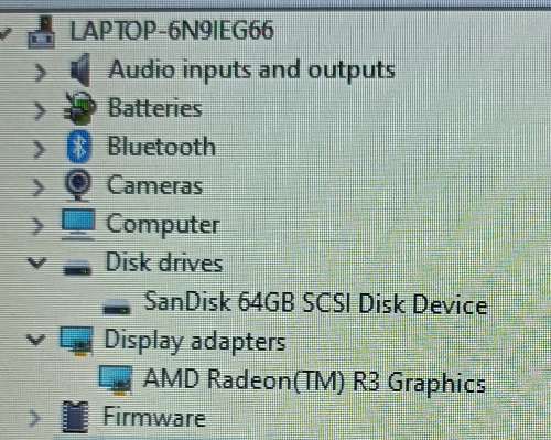 Lenovo IdeaPad Slim 1-14AST-05, A4-9120e processor@2.2GHz, Radeon R3 graphics, 4GB Memory, 64GB eMMC
