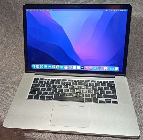 Apple MacBook Pro A1398 15-Inch Retina Display, Core i7@2.2GHz, 16GB Memory, 256GB SSD