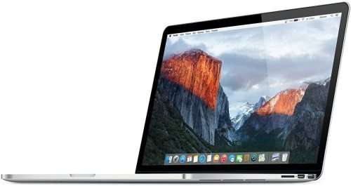 Apple MacBook Pro A1398 15-Inch Retina Display, Core i7@2.2GHz, 16GB Memory, 256GB SSD