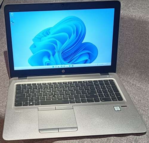 HP EliteBook 850 G3, Intel i7-6600U@2.6GHz, 16GB RAM, Intel M.2 256GB SSD, 1Tb HDD, Windows 11