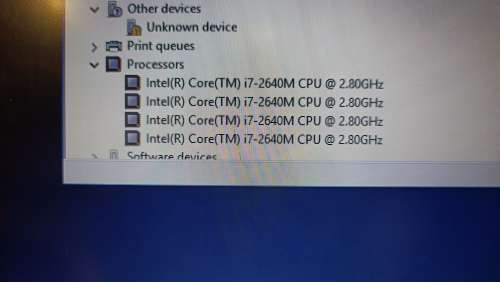 Dell Vostro 3550, Intel i7-2640M@2.8GHz, Radeon 6700M GPU, 8GB RAM, 120GB SSD,Windows 10 Pro