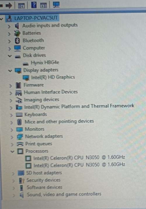 Acer Aspire ES 11 ES1-131, Intel Celeron N3050@ 1.6GHz, 4GB Memory,32GB SSD, 11.6` HD ComfyView