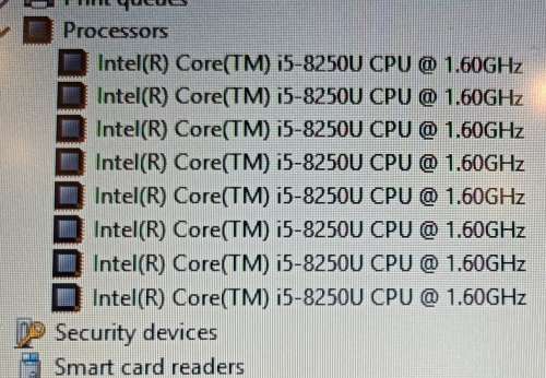 Dell Latitude 5490, Intel i5-8250U@1.6GHz, 16GB RAM, 256GB M.2 NVMe SSD, Windows 11Pro