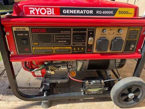 Ryobi 5.5 KW GENERATOR RG-6900K