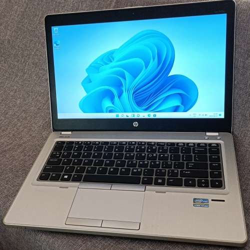 HP EliteBook Folio 9470M, Intel i7-3663U@2.5GHz, 8GB Memory, 256GD SSD, 64GB mSATA SSD, Windows 11
