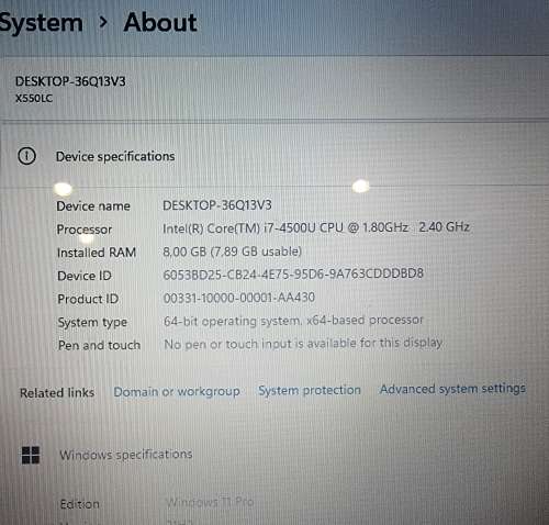 Asus X550L 15.6-inch, Intel Core i7-4500U@1.8GHz, NVIDIA GeForce GT 720M 2GB GPU, 8GB Memory, 1TB HD