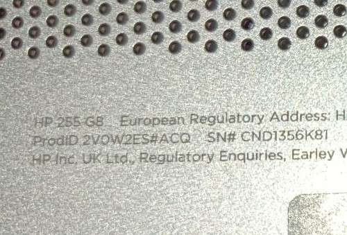 Mint HP 255 G8, AMD 3020e with Radeon Graphics, 8GB RAM, 480GB SSD, 15.6` 1366x768 LED display