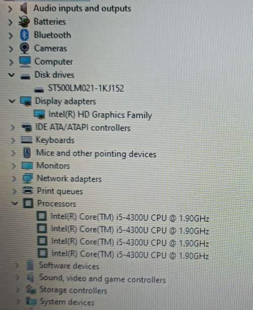 Lenovo ThinkPad T440 Ultrabook, 14`, Intel i5-4300U@2.49GHz, 8GB Memory, 500GB HDD, Windows 11 Pro