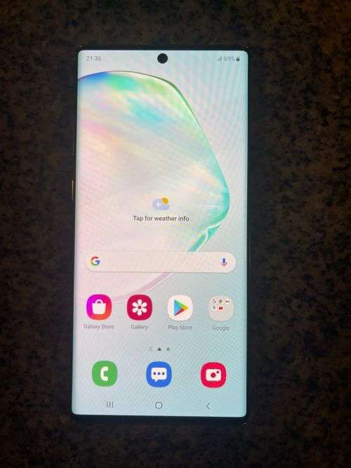 SAMSUNG NOTE 10+ SINGLE SIM 12GB RAM  256GB MINT CONDITION