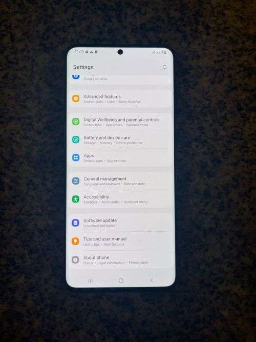 SAMSUNG S20 ULTRA LTE 128GB DUAL  MINT CONDITION
