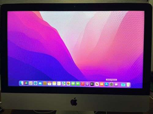 I MAC 2015 , 21.5 INCH DUAL  CORE i5 8GB RAM 1TB HDD MINT CONDITION SLIM DESIGN