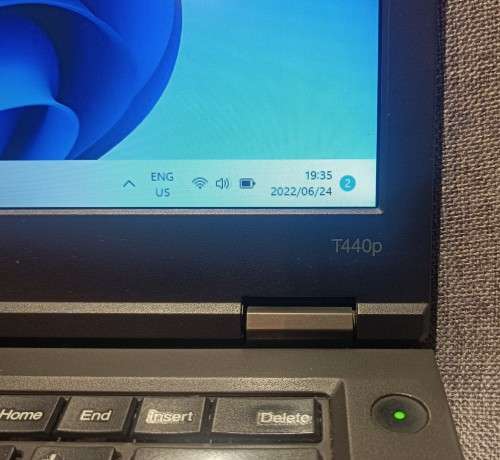 Lenovo T440p, Intel i5-4300M@2.6GHz, 8GB RAM, 500GB HDD, 14`, Windows 11 Pro