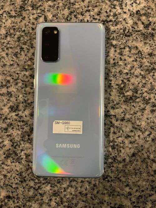 Samsung Galaxy S20 Sm-G980F/Dual Sim 128GB 8gb ram CLOUD BLUE Mint Condition