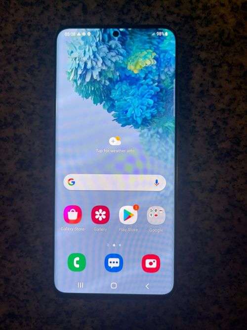 Samsung Galaxy S20 Sm-G980F/Dual Sim 128GB 8gb ram CLOUD BLUE Mint Condition