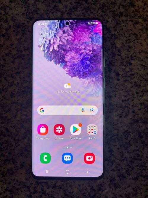 Samsung Galaxy S20 Sm-G980F/Dual Sim 128GB 8gb ram grey Mint Condition